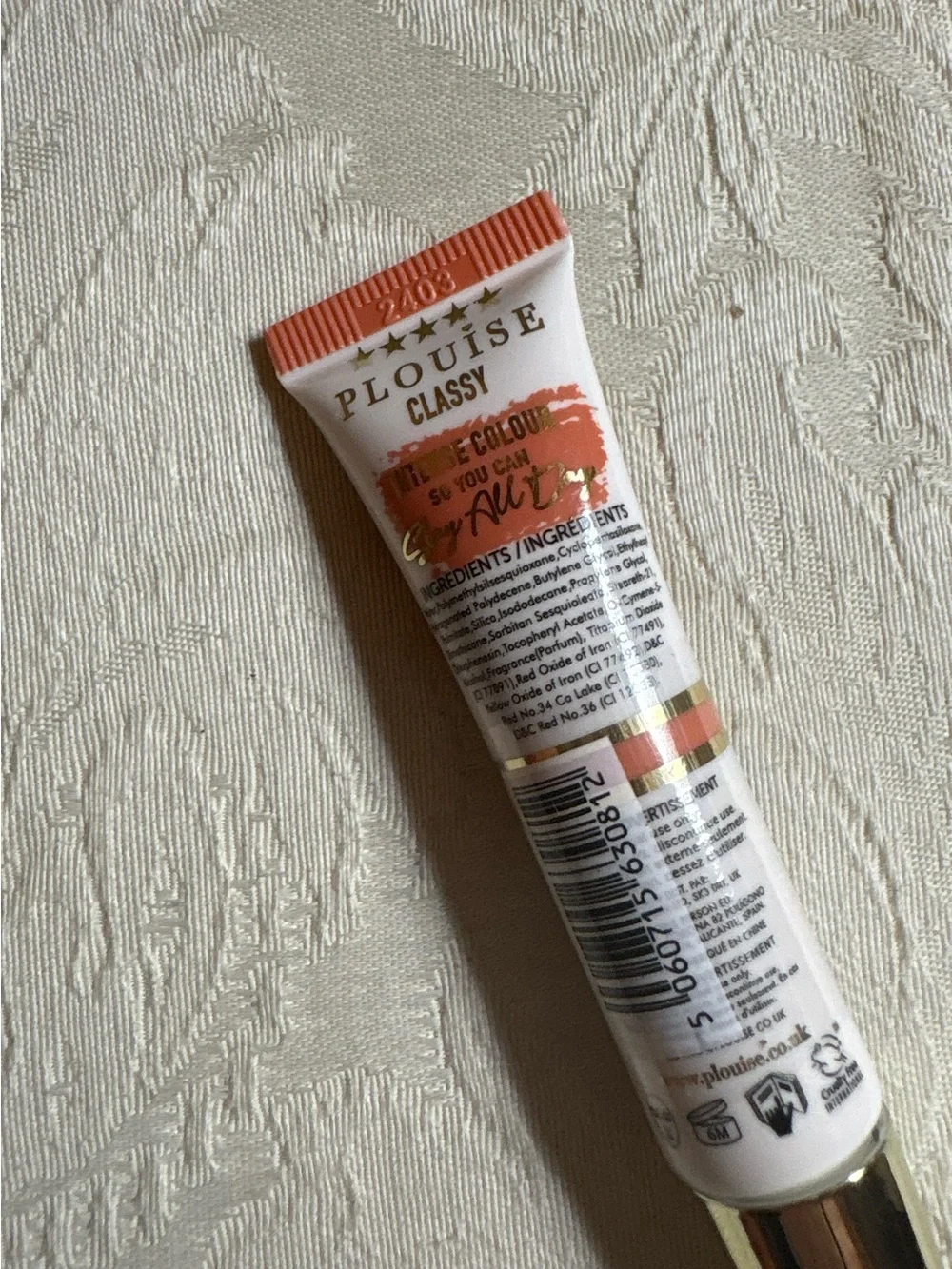 P. Louise Lip Base Cream Lipstick in Classy NWT